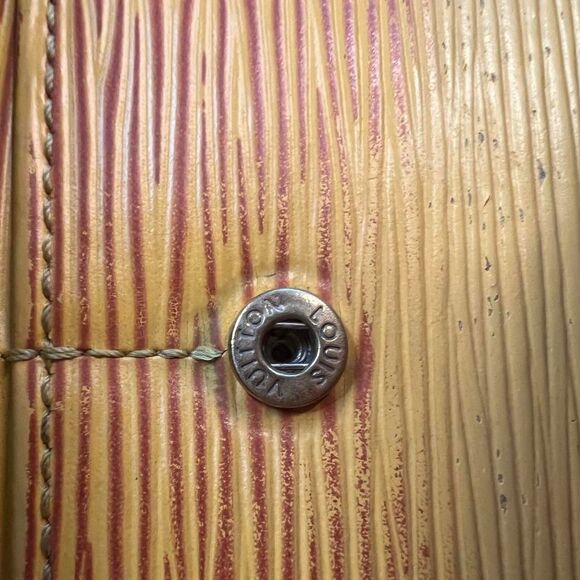 Louis-Vuitton Yellow St Jacques Epi leather bag and wallet bundle - Picture 5 of 9